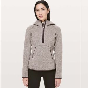 Fleece and thank you pullover